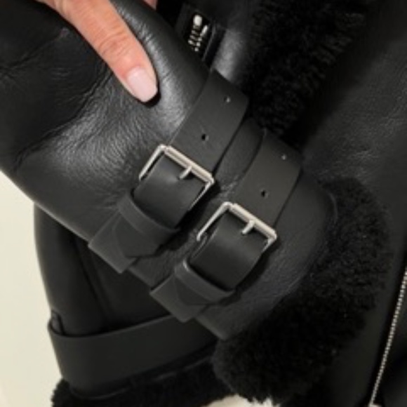 Acne Studios Iconic Velocite Shearling Jacket - Picture 4 of 14